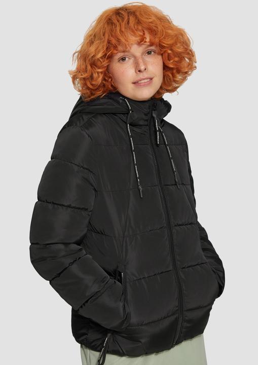 Actual product image S.Oliver Outdoor-Jacke Wattierte Steppjacke mit Kapuze (XL)