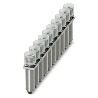 Phoenix Contact Ground mod term block UT 4-TWIN/ 1P-PE, Elektronikkabel + Stecker, Silber