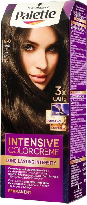 Image du produit Palette Crème colorante intense pour cheveux Colorant pour cheveux en crème N5 Darkond (N5 Blond foncé)