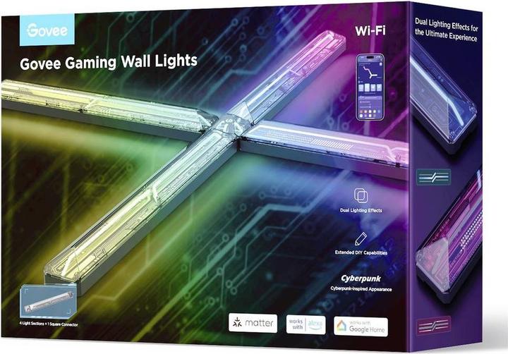 Actual product image Govee Gaming wall light (100 lm)