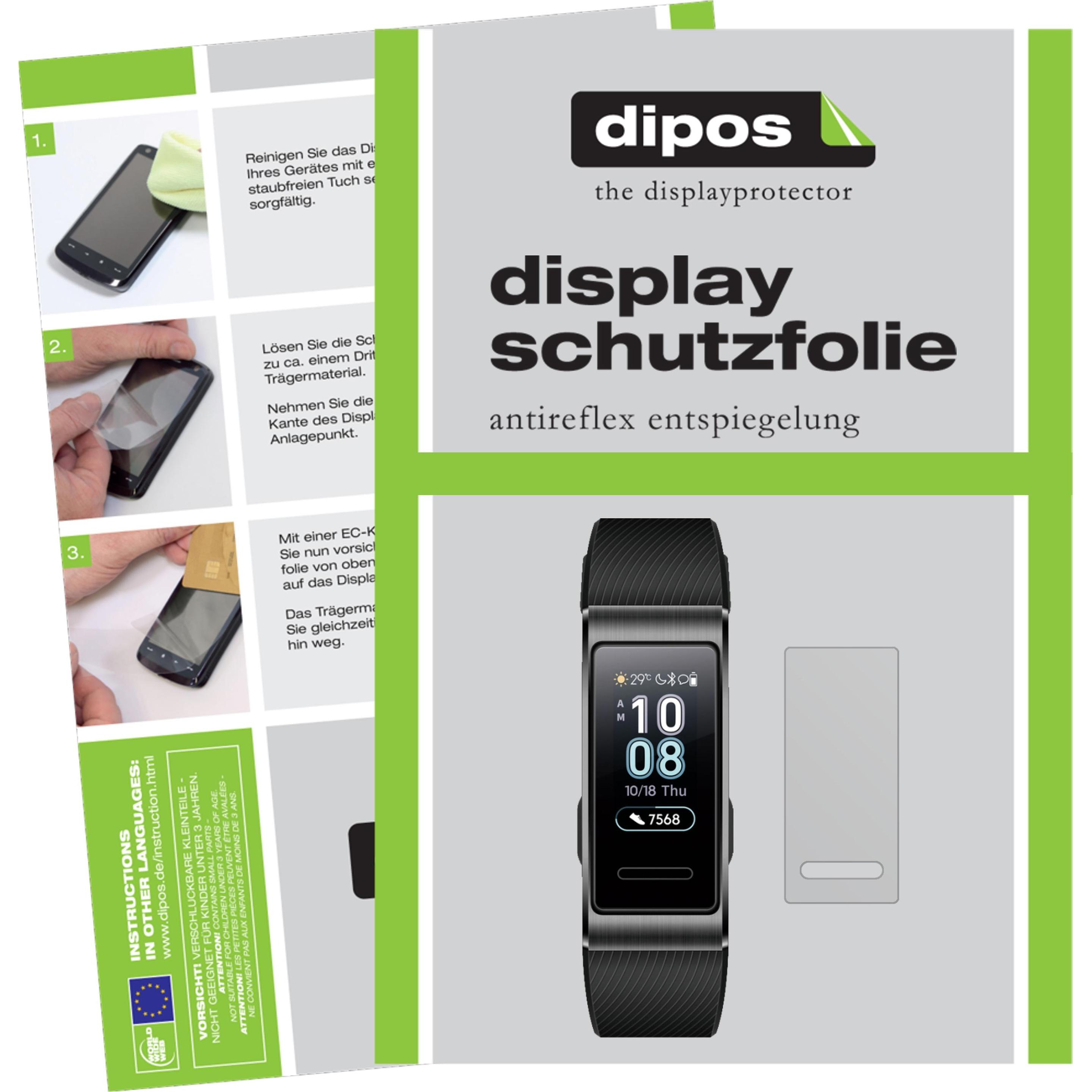Thumbnail - Dipos Displayschutzfolie Antireflex, Smartwatch Schutzfolie, Transparent