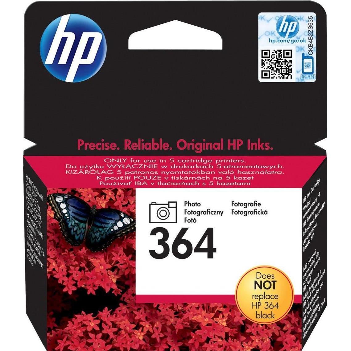 HP, Cartucce, 364 (PBK)