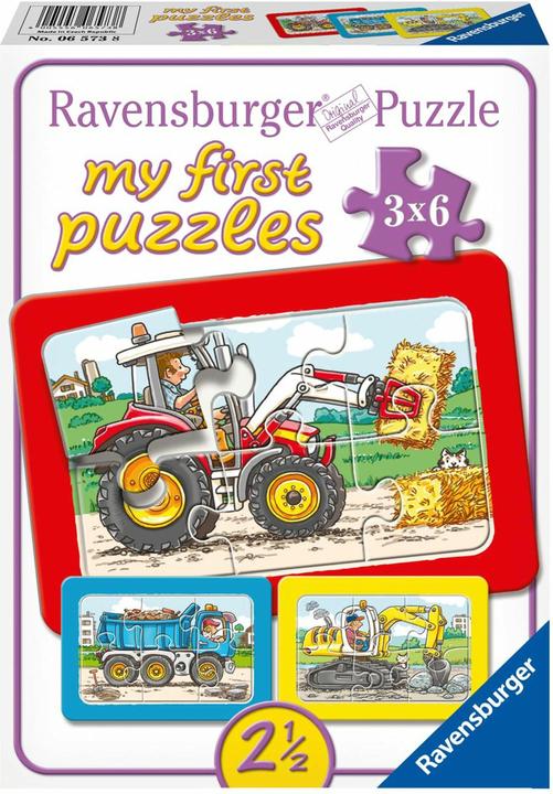 Produktbild Ravensburger Bagger (6 Teile)