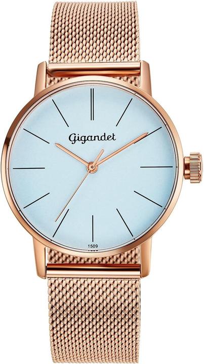 Image du produit Gigandet Analogue japonais étanche pour femmes avec bracelet en acier inoxydable (Montre analogique)