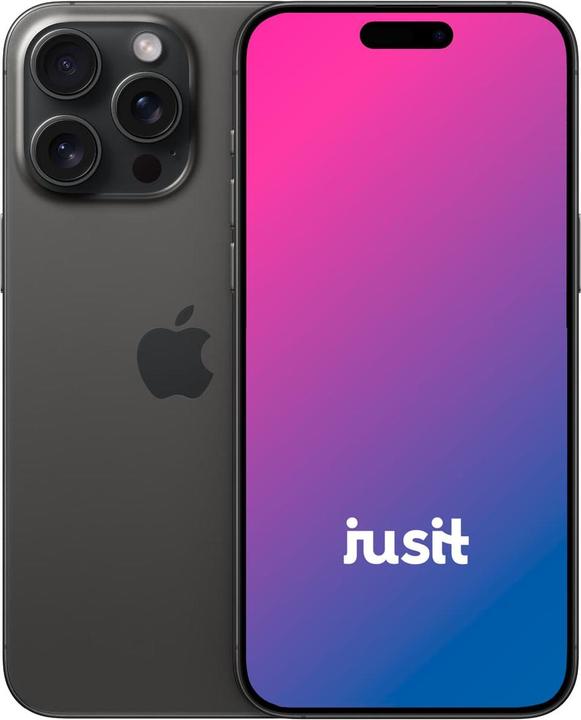 Produktbild jusit iPhone 15 Pro Max (256 GB, Black Titanium, 6.70", 48 Mpx, B / Sehr gut)