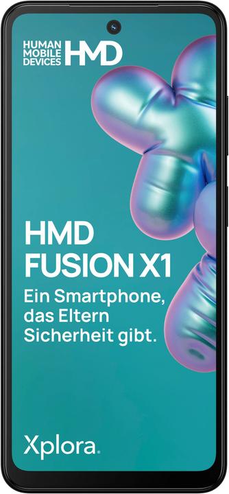Produktbild HMD Fusion X1 (128 GB, Black, 6.56", eSIM, 5G)