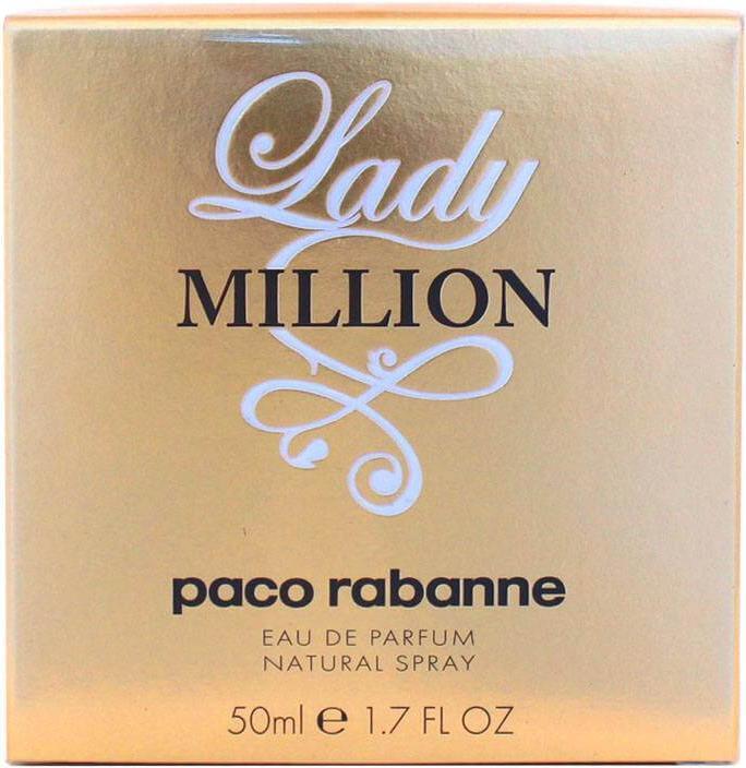 Actual product image Paco Rabanne Lady Million (Eau de parfum, 50 ml)