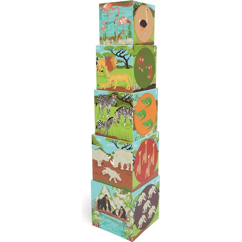 Scratch Jumbo Pyramide Savanne