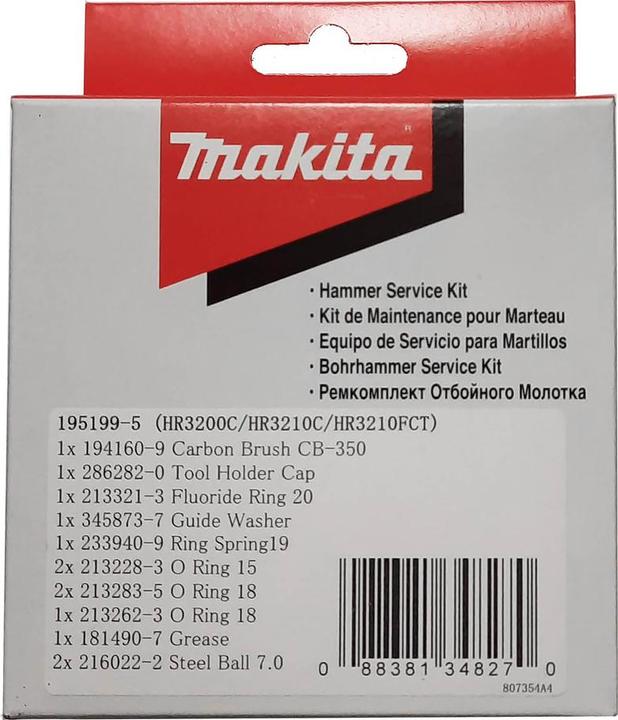 Produktbild Makita Service Kit für HR3200C / HR3210C-FCT