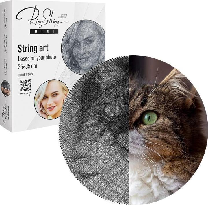 Produktbild Ring String String Art - Kunstset - Mini (35x35 cm)