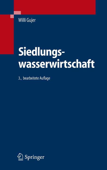 Produktbild Siedlungswasserwirtschaft (Deutsch, Willi Gujer, 2006)