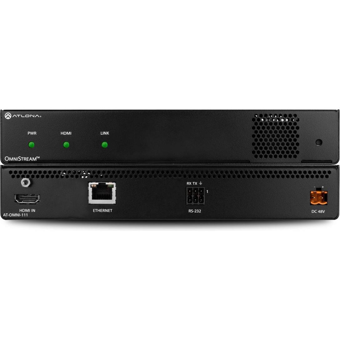 Atlona OmniStream, Video Zubehör, Schwarz