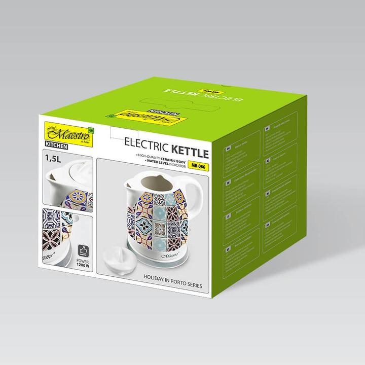 Immagine prodotto Maestro Ceramiczny czajnik elektryczny MR-066-PORTO (1.50 l)