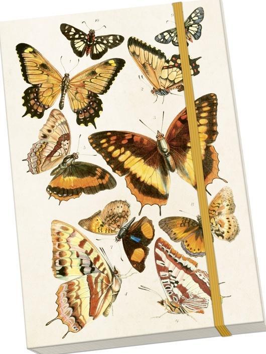 Produktbild Sköna Ting Dekoratives Notizbuch A5 STNOTE 132 Schmetterlinge (A5)