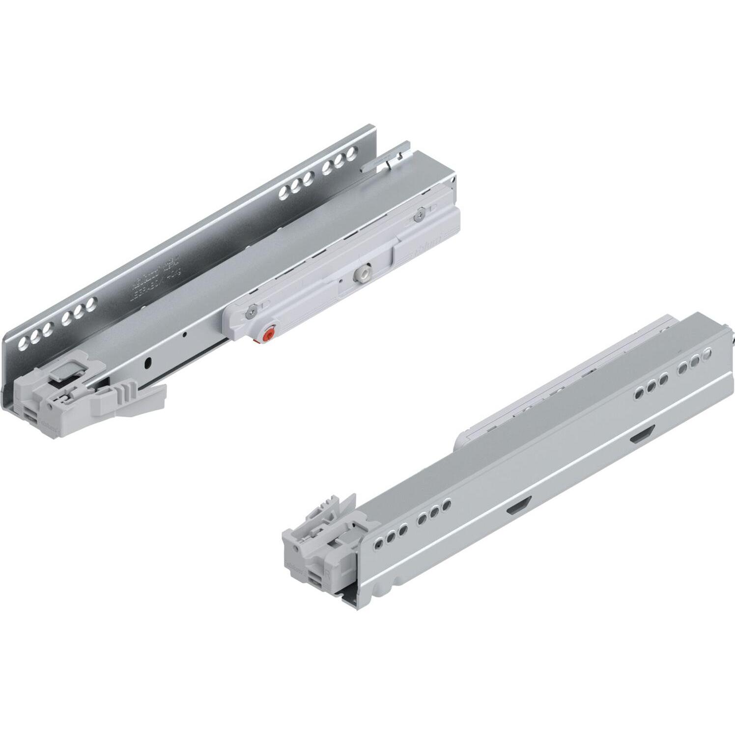 Blum, Schubladenauszüge, LEGRABOX Korpusschiene mit TIP-ON, Vollauszug, 40 kg, NL 300 mm, links/rechts, verzinkt