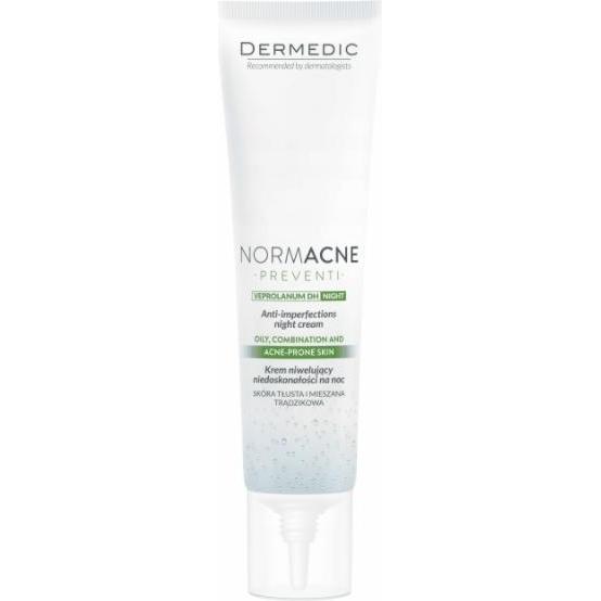 Dermedic Crema Viso, Normacne Preventi (40 Ml, Notte)