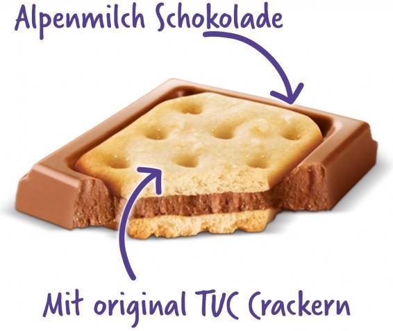 Image du produit Milka Barre de chocolat Tuc 87 g (87 g)
