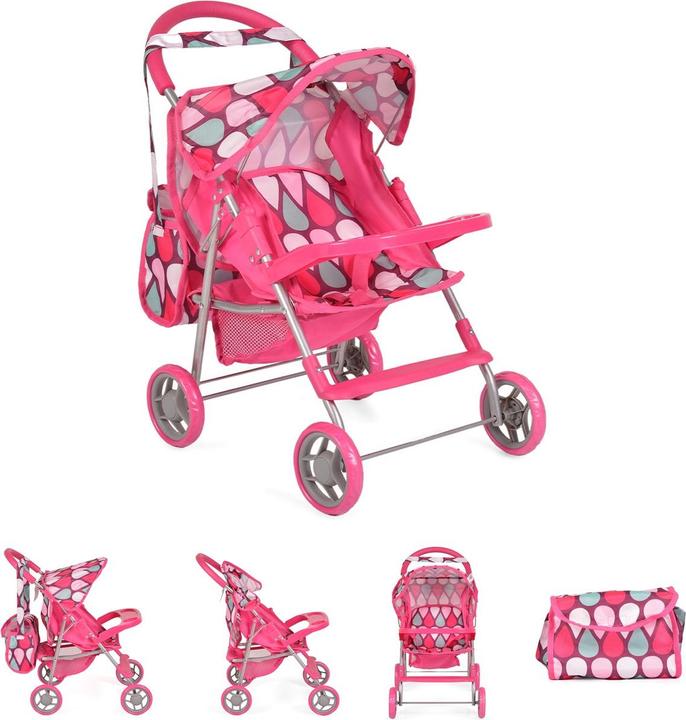 Produktbild Moni Puppenbuggy, Puppenwagen 9617