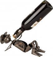 Produktbild IKO Wein-Flaschenhalter 'Trinker' h=14,5cm l=29cm (Weinflaschenhalter)
