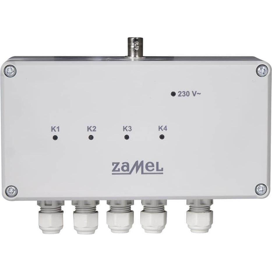 Zamel, Zubehör Beleuchtung, Funknetzschalter Exta Free 4-fach Schaltungen IP56 RWS-311C