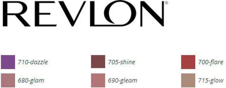 Actual product image Revlon Ultra HD Matte Metallic Lipcolor 710 Dazzle (710)