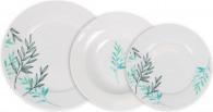 Actual product image La Mer round dinnerware 18 pieces lora md (18 Piece)