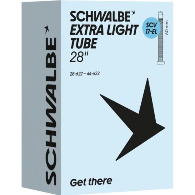 Schwalbe, Tubo per bici, (Presta (SV), 28", 60 mm)