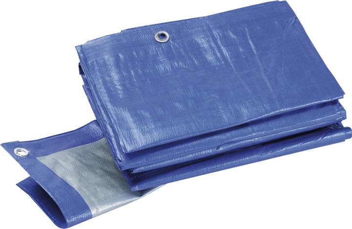 Actual product image Schuller Eh'klar SCHULLER industrial tarpaulin 180 gram blue 10 x 12 m with eyelets (10 x 12 m)