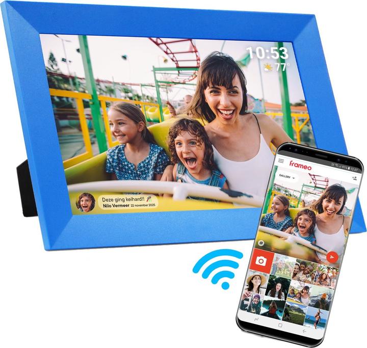 Actual product image Denver FRAMEO PFF-1023BU - Blue (10.10", 1280 x 800 pixels)