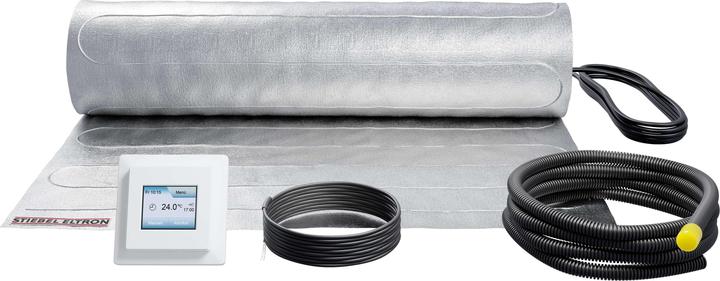 Stiebel Eltron Electric underfloor heating for dry installation, complete set 4 m², 140 W/m², FTD 140/4 Set Plus