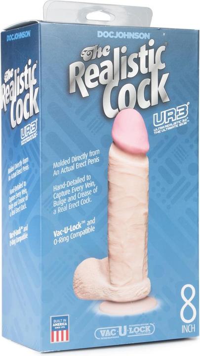 Actual product image Doc Johnson The Realistic Cock - UR3
