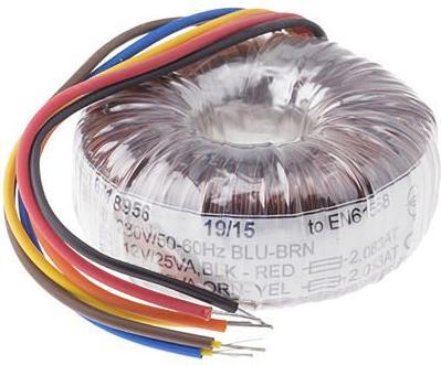 Produktbild RS PRO Toroidal Transformer 500VA 2 x 40V ac