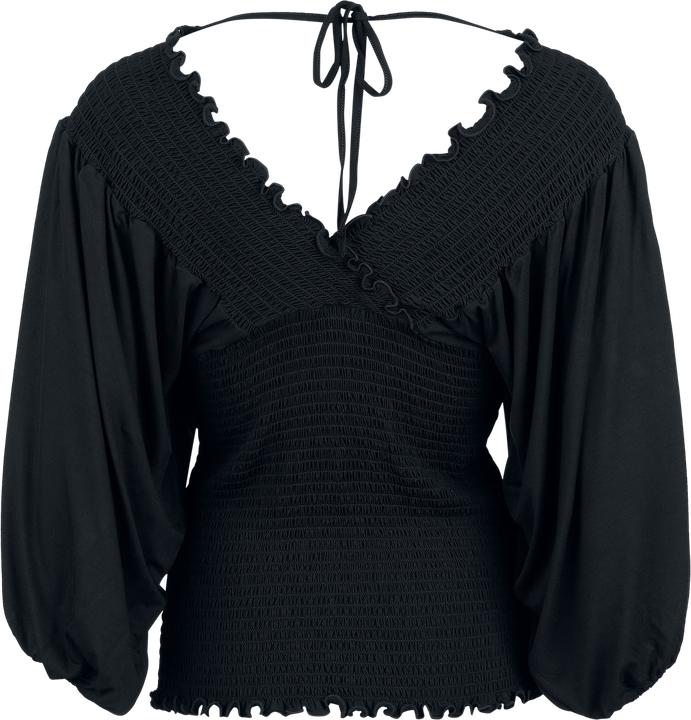 Produktbild Black Premium Smocked Top (S)