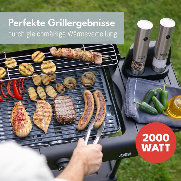 Produktbild Lebenlang 2in1 Tischgrill (2 kW)