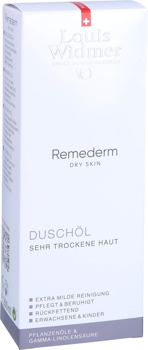 Produktbild Louis Widmer Remederm Duschöl parfümiert (200 ml)