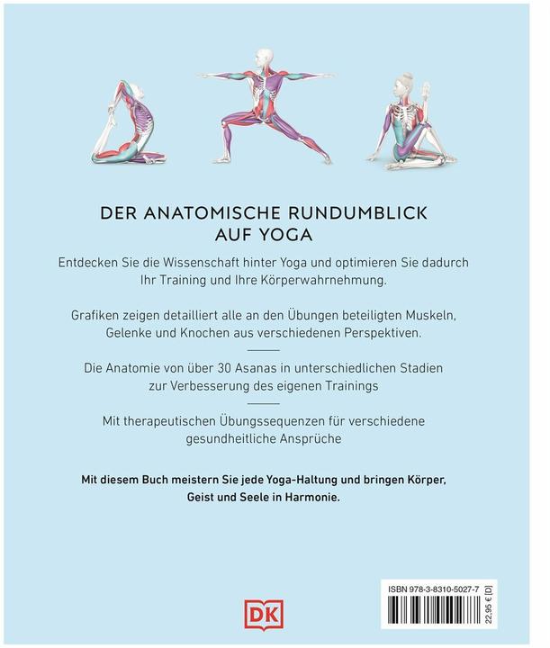 Produktbild Yoga verstehen - Die Anatomie der Yoga-Haltungen (Deutsch, Ann Swanson, 2024)