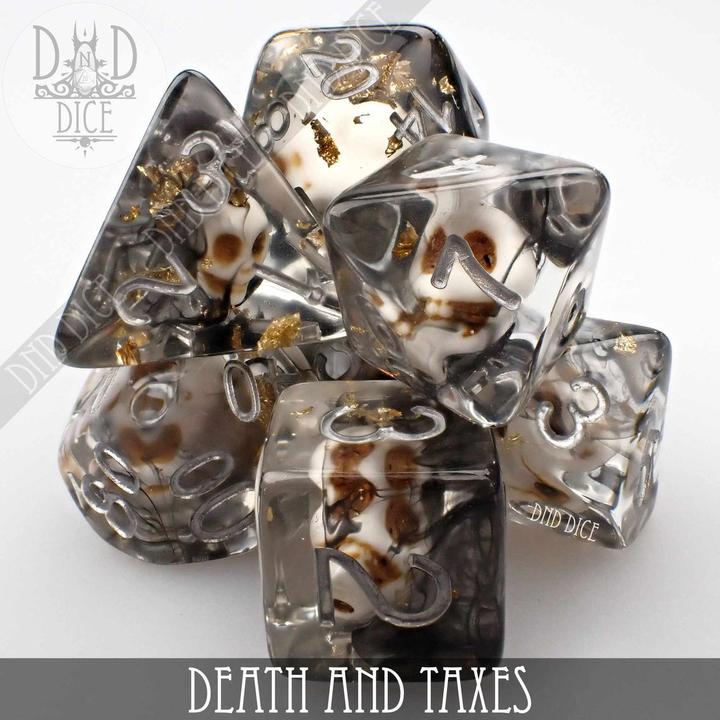 Immagine prodotto DnD Dice Set di dadi Morte e Tasse