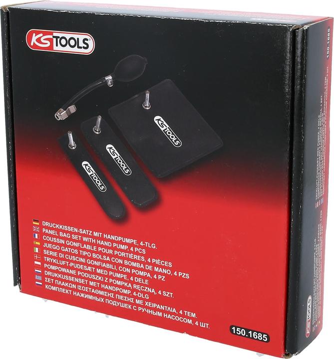 Actual product image KS Tools Panel bag set with hand pump, 4 pcs