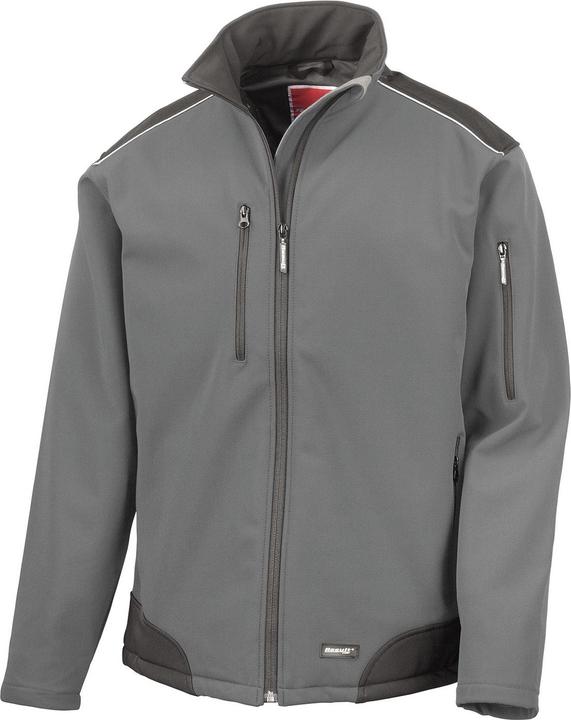Actual product image Result Unisex Adult Ripstop Soft Shell Jacket (S)