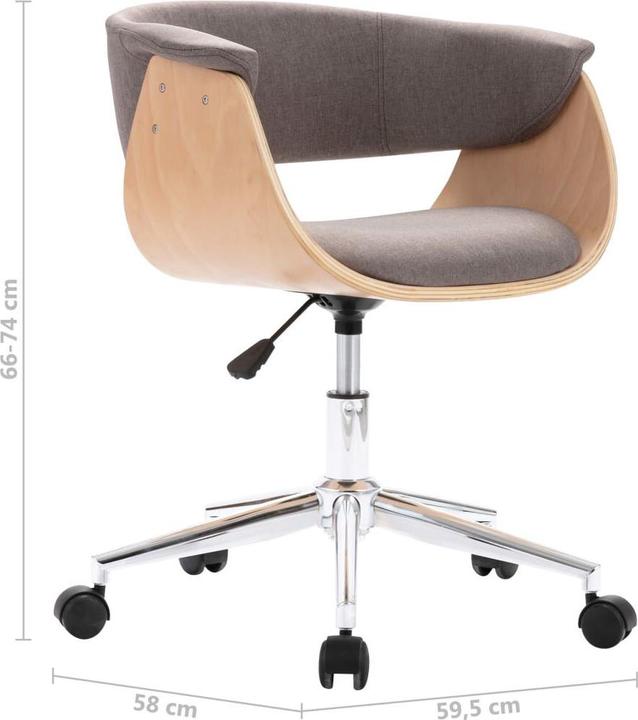 Actual product image vidaXL Esszimmerstuhl