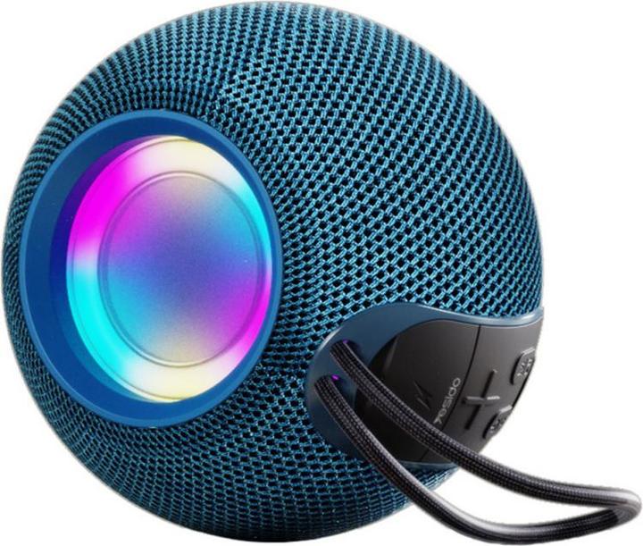 Actual product image Yesido BT Speaker YSW13, 5W, RGB, Blue