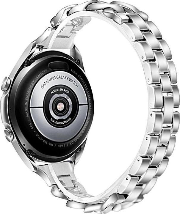 Produktbild Cover-Discount 20mm Edelstahl Armband silber (20 mm, Edelstahl)