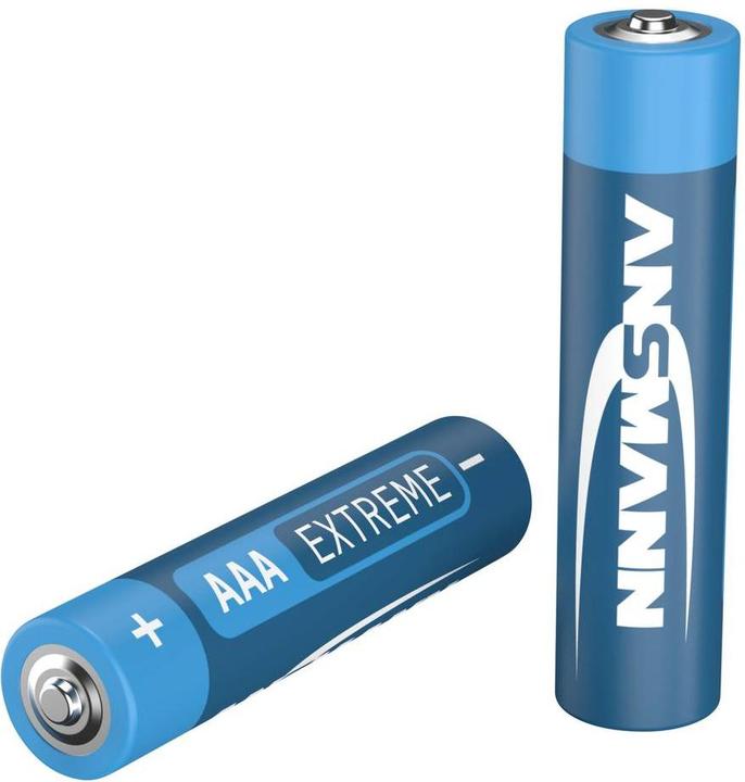 Productafbeelding Ansmann Micro (AAA) batterij Lithium E (2 Pcs., AAA, 1150 mAh)