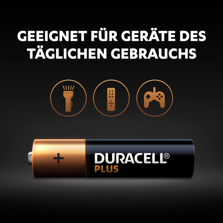 Productafbeelding Duracell Plus (8 Pcs., AAA)