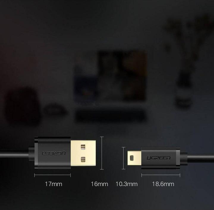 Produktbild Ugreen USB A — Mni USB (2 m, USB 2.0)