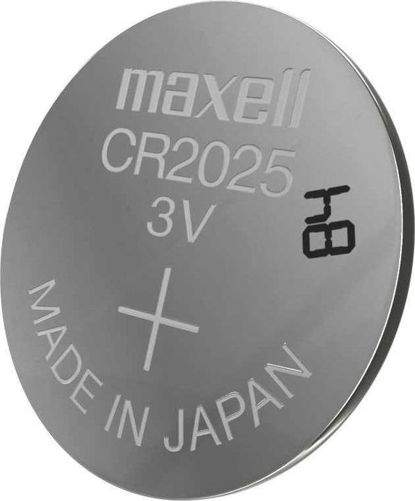 Image du produit Maxell CR2025 (5 pcs, CR2025, 170 mAh)