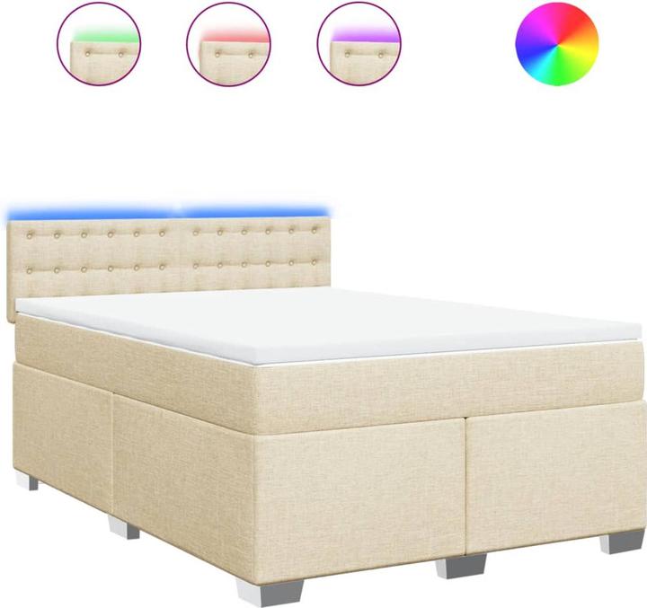 Produktbild vidaXL Boxspringbett (140 x 190 cm)