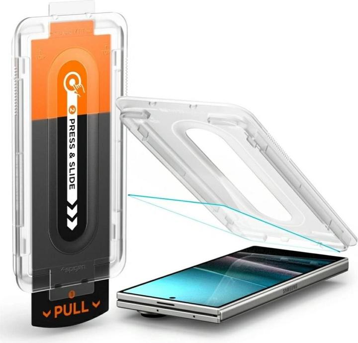 Produktbild Spigen - Glas.tR EZ-FIT Pro HD - Samsung Galaxy Z Fold7 - Clear (1 Stück, Samsung Galaxy Z Fold7)