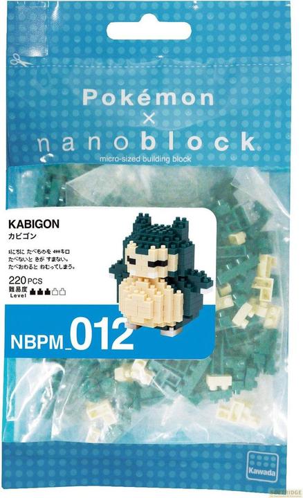 Image du produit Nanoblock Pokemon Snorlax