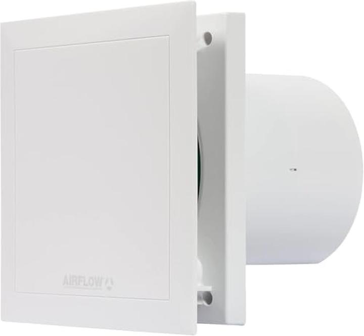 Airflow Abluftventilator mit Feuchtigkeitssensor, einstellbarem Timer und 25 dB